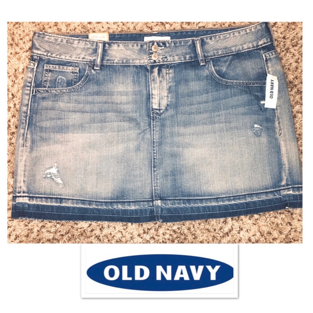 Old Navy Denim Mini Skirt